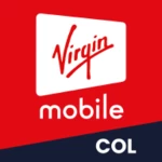 virgin mobile colombia android application logo